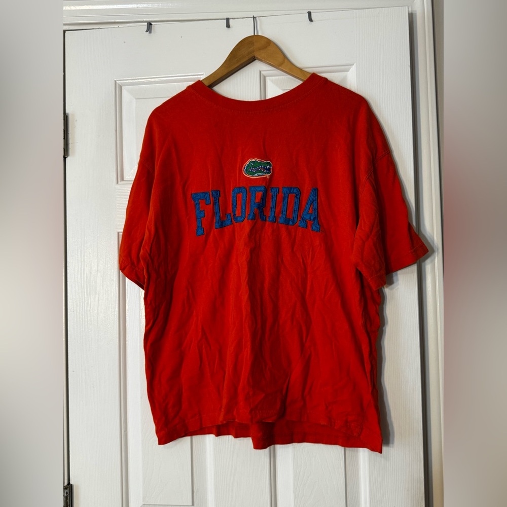 Pro Edge Florida Gators Embroidered Short Sleeve T-Shirt | Men's Large 0546